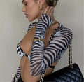 Zebra top